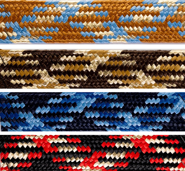 Mulit coloured woven webbing